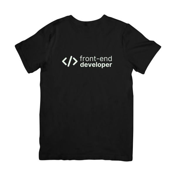 Front-end Developer - Glow in the Dark T-Shirt